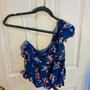 Off the shoulder crop top